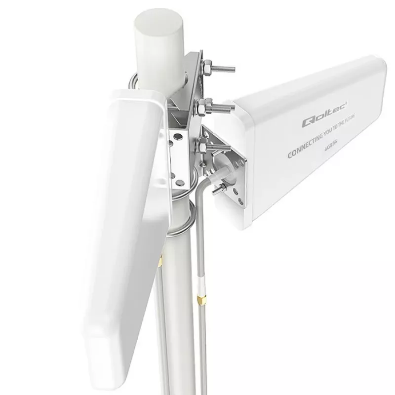 Zewnętrzna antena 4G/5G LTE QOLTEC 9 dBi, złącze N żeńskie, kabel 3 m