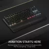 Klawiatura gamingowa Corsair K70 CORE TKL USB + RF Wireless + Bluetooth QWERTZ Czarna