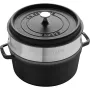 Okrągły żeliwny garnek STAUB 40508-814-0