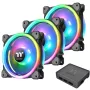 Zestaw 3 wentylatorów Thermaltake Ring Trio 14 ARGB 140 mm do obudowy