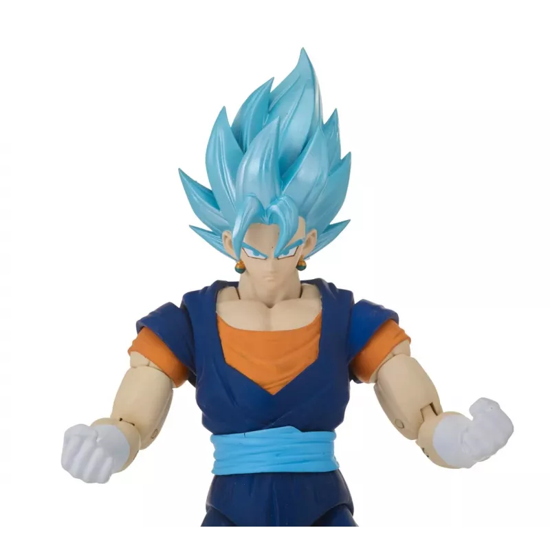 Figurka akcji Bandai Dragon Stars Super Saiyan niebieski Vegito, kolekcjonerska ruchoma (DS35868)
