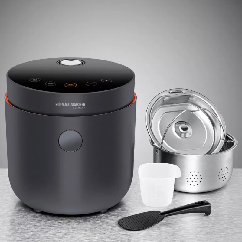 Rommelsbacher MRK 500 urządzenie do gotowania ryżu 2 l 500 W grafitowy