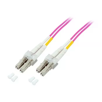Kabel krosowy LWL Duplex OM4 (wielomodowy, 50/125) LC/LC, 10 m, Good Connections® (LW-810LC4)