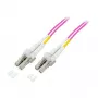 Kabel krosowy LWL Duplex OM4 (wielomodowy, 50/125) LC/LC, 10 m, Good Connections® (LW-810LC4)