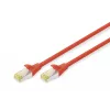 Kabel sieciowy Digitus CAT 6A S/FTP RJ-45 Cat6a 2m Czerwony