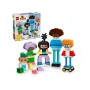 Zabawka konstrukcyjna LEGO DUPLO 10423 zestaw z figurkami do zbudowania, 71 elementów, dla dzieci od 3 lat, wysokość figurek 260 mm