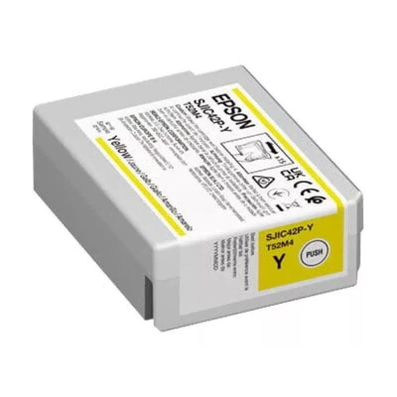 Epson SJIC42P-Y kaseta z tuszem 1 szt. oryginalna żółta
