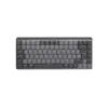 Logitech Master Series MX Mechanical Mini - klawiatura - podświetlana - bezprzewodowa - Bluetooth LE - QWERTY - nordycka (duński/fiński/norweski/szwedzki)