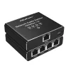 Ethernet mini switch QOLTEC 52293 1x4 RJ45, 1-wejście 4-wyjścia niezarządzalny rozdzielacz sieciowy