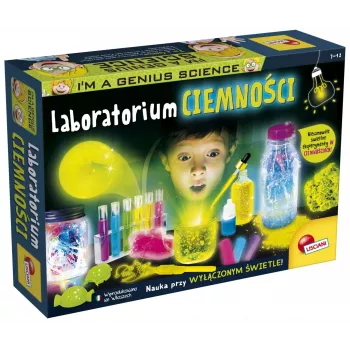 Zestaw edukacyjny Liscianigiochi Im A Genius The Laboratory of Darkness 304-PL83879 (zestaw naukowy)