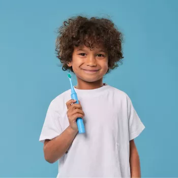 happybrush EcoVibe Kids Paw Patrol wymienne końcówki do szczoteczki, niebieski, 3 szt.