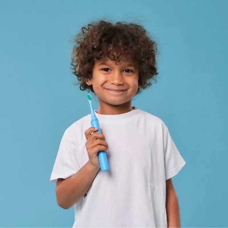 happybrush EcoVibe Kids Paw Patrol wymienne końcówki do szczoteczki, niebieski, 3 szt.