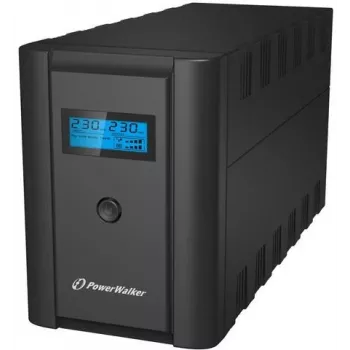 PowerWalker VI 2200 LCD/FR Zasilacz awaryjny (UPS) Double-c