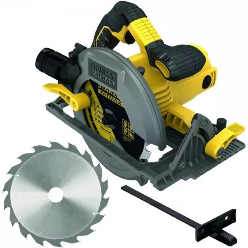 Piła tarczowa STANLEY FME301 1650 W tarcza 190 mm, 5500 obr./min, głębokość cięcia 66 mm