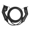 Kabel do ładowania pojazdów elektrycznych zielony Cell EV13 Czarny Type 2 5m