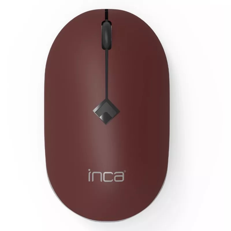 INCA mysz IWM-231RB 1600 DPI, Wireless, 4 Tast., Brown, 2,4 GHz