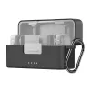 Etui ochronne Puluz do DJI Mic 2 PU716B — czarne, twarde etui do przechowywania