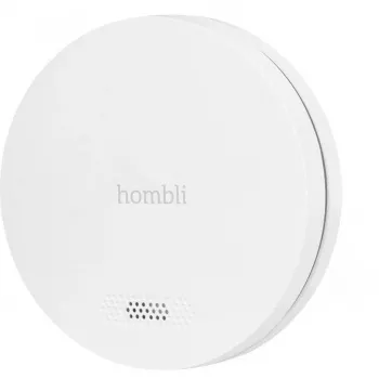 Fotoelektryczny czujnik odbiciowy dymu Hombli HBSA-0109 bezprzewodowy biały