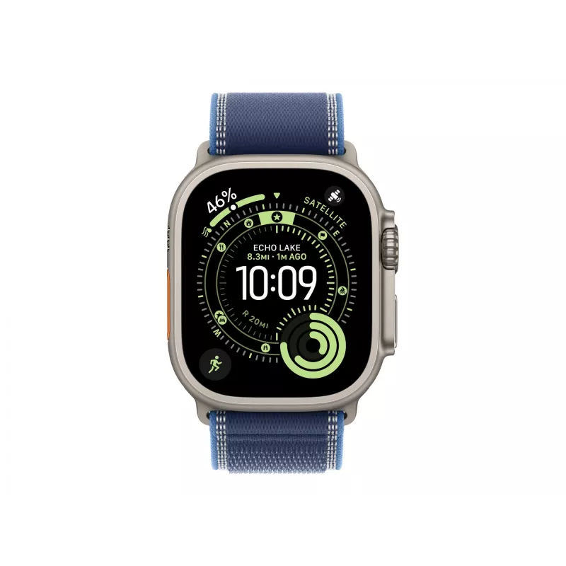Pasek Apple MFT74ZM/A Smartwatch niebieski tytan poliester spandex nylon