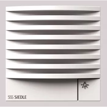 S. Siedle & Soehne Türlautsprechermodul TLM 611-02 W weiss 6+N-System (200036931-00)