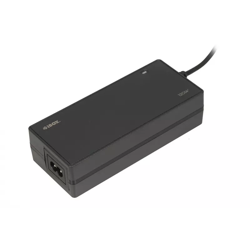 iBox IUZ120WA zasilacz/przetwornica do użytku wewnętrznego 120 W Czarny