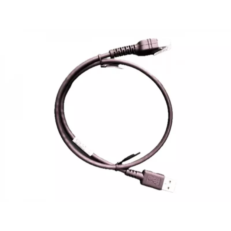 Zebra - Kabel do skanera kodów kreskowych - USB (M) do RJ-50 (M) - 61 cm - prosty (CBL-U10255-01)