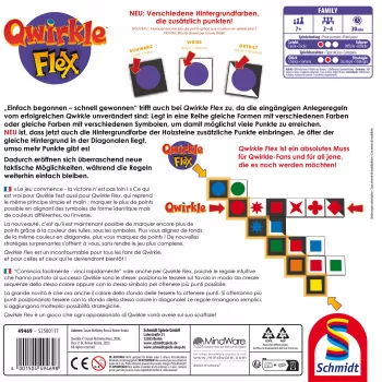 Qwirkle Flex, gra planszowa