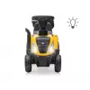 Pojazd CAT Traktor z przyczepą żółty jeździk