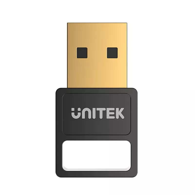 Adapter Bluetooth USB Unitek B105B — USB 2.0 Type-A, BLE v5.3, 3 Mbit/s, Czarny, Plug-and-Play