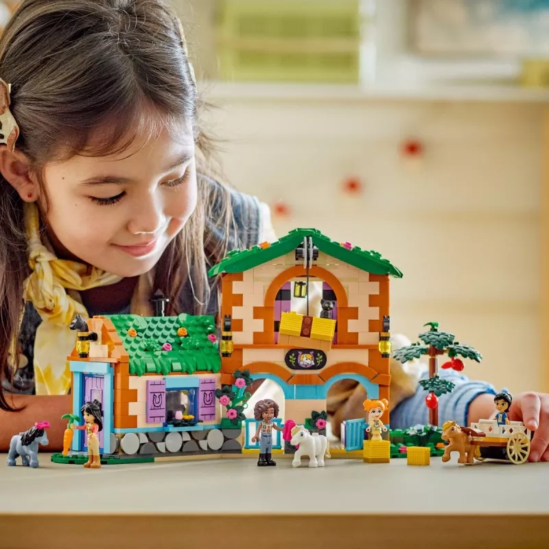 Klocki konstrukcyjne LEGO Friends Music Shop & Apartment set 42653 – modułowy zestaw do zabawy dla dzieci w wieku (marka LEGO)