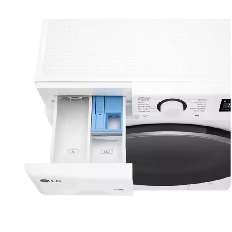 LG F2DR508S1W Pralko-suszarka 8 kg / 5 kg 1400 obr./min Biały