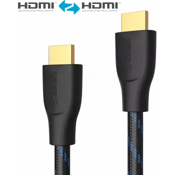 PureLink Sonero Premium HDMI Kabel X-PHC011-015HDMI 2.0 HighSpeed Nylonmantel 1 - Kabel - Digital/Display/Video
