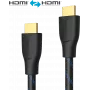 PureLink Sonero Premium HDMI Kabel X-PHC011-015HDMI 2.0 HighSpeed Nylonmantel 1 - Kabel - Digital/Display/Video