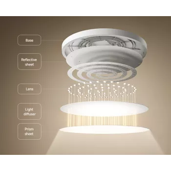 Inteligentna lampa sufitowa Xiaomi D30 WiFi 30W