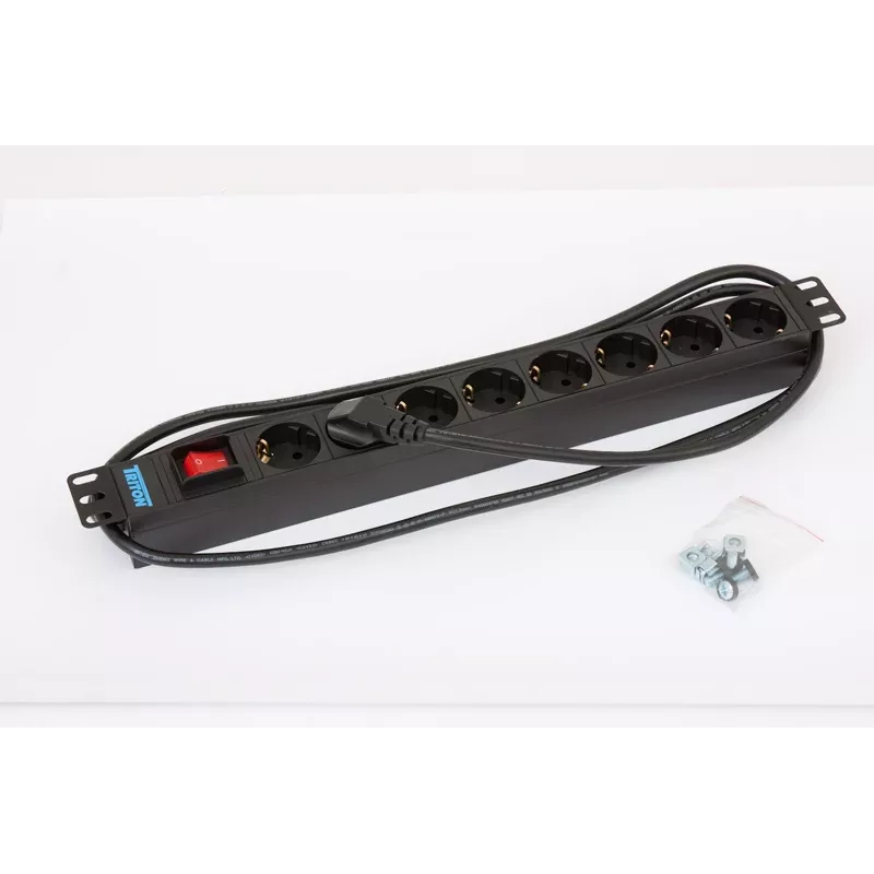 Listwa zasilająca Triton 19 cali PDU 8 gniazd AC 16A