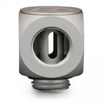 Thermal Grizzly DeltaMate Rotary T – złączka chłodzenia wodnego, matowy nikiel, 1 szt. (TG-DM-FIT-0204)