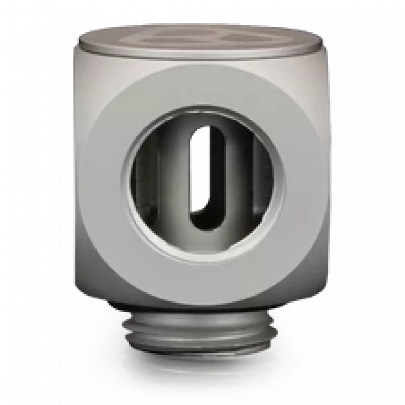 Thermal Grizzly DeltaMate Rotary T – złączka chłodzenia wodnego, matowy nikiel, 1 szt. (TG-DM-FIT-0204)