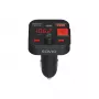 Nadajnik FM SAVIO, Bluetooth 5.3, ładowarka QC 3.0, wyświetlacz LED, Bass Boost, TR-15, czarny