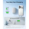 Power bank Anker A1638 10000 mAh, 45 W całkowitej mocy wyjściowej, biały, wbudowany wysuwany kabel USB-C