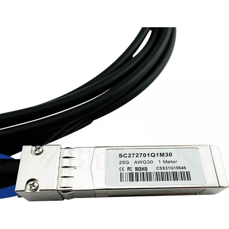 Kabel bezpośredniego połączenia (DAC) CBO JNP-25G-DAC-50CM 25Gb/s, 50 cm, pasywny SFP28