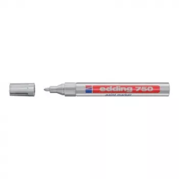 Marker Edding 750 srebrny