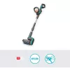Akumulatorowy multi-cleaner AquaBrush Patio 18V P4A solo, czyścik do twardych podłóg Szary/turkusowy, bez akumulatora i ładowarki, POWER FOR ALL ALLIANCE