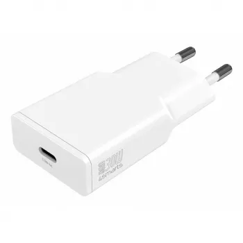 Ładowarka sieciowa 4smarts 541124 Smartfon Biała AC Szybkie ładowanie