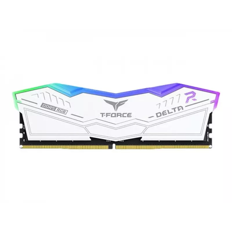 DIMM 32 GB DDR5-6000 (2x 16 GB) Dual-Kit, Arbeitsspeicher weiß, FF4D532G6000HC38ADC01, Delta RGB, INTEL XMP