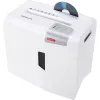 Niszczarka papieru HSM X5 cięcie cząsteczkowe P-4, szerokość robocza 22 cm, cząstki 4,5 mm, pojemność 5 arkuszy, kosz 18 l