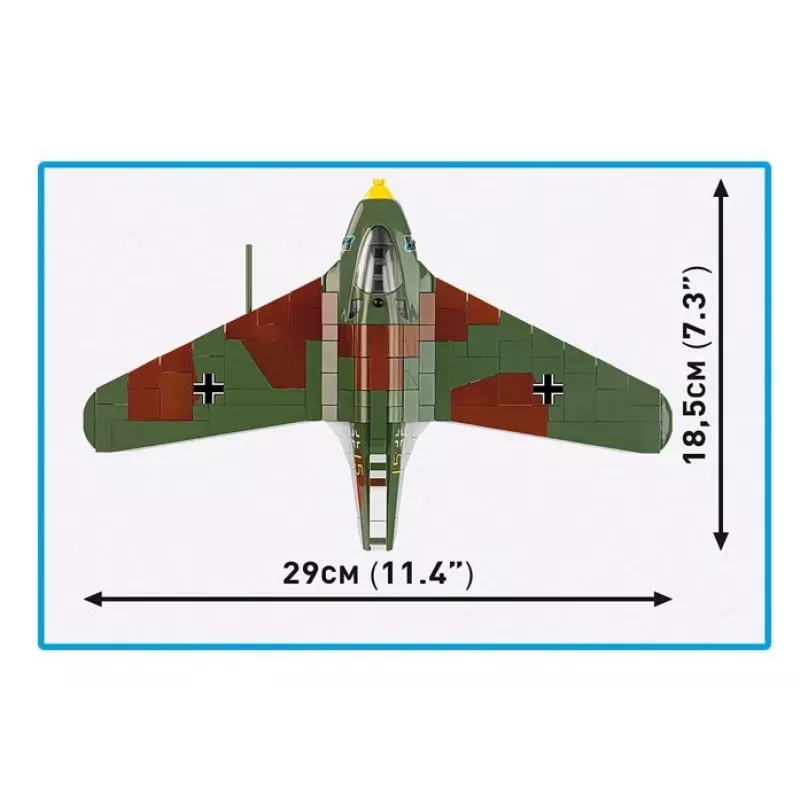 Klocki Messerschmitt Me 163B Comet 543 klocki
