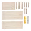 Maclean MC-130 WD drewniana tablica organizer, 40x60 cm, maks. 20 kg