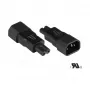 GoodConnections C14 > C7 (ST-BU) IEC Adapter zasilania urządzeń Czarny