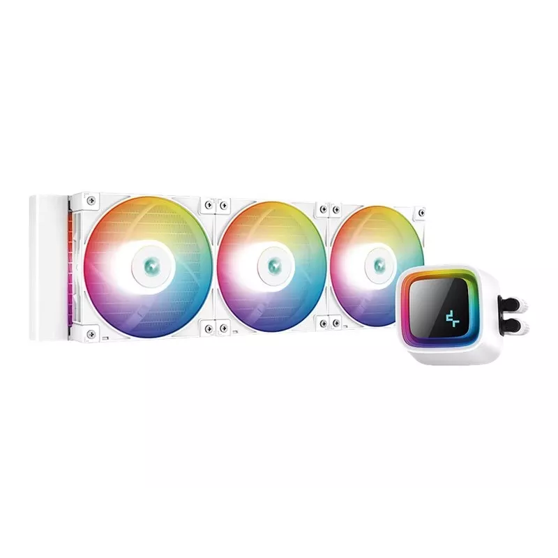 Chłodzenie cieczą All-in-one DeepCool LS720 WH 12 cm 500-2250 RPM 32.9 dB