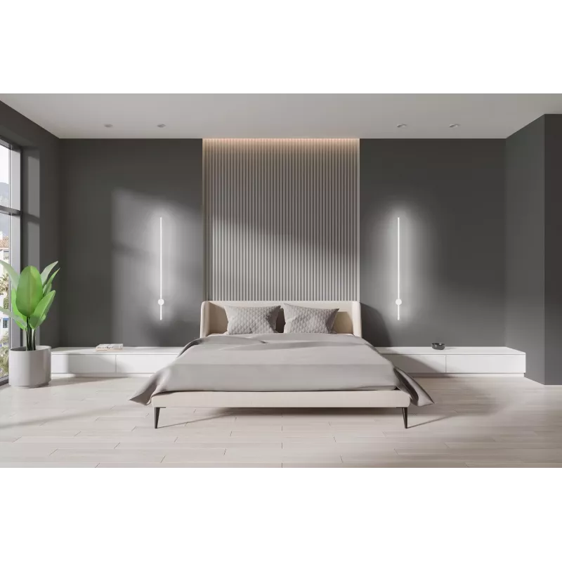 Naścienna lampa LED Activejet AJE-HILTON Biały NW